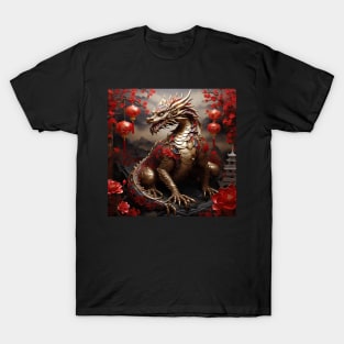 Chinese Year Of The Dragon 2024 Lunar Year 2024 T-Shirt